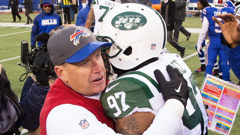 Rex Ryan's new team prevented his old one from securing a play-off spot