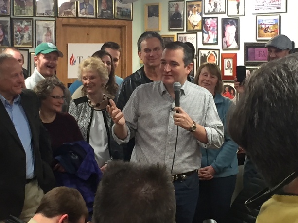 Ted Cruz in Ames Iowa