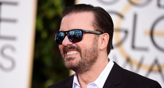 WATCH: Ricky Gervais' Globes Monologue Rustles Celebs' Jimmies Real Good