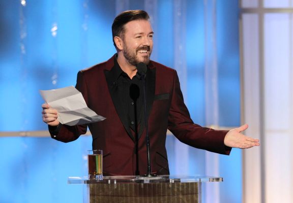 Ricky Gervais is back as host of the