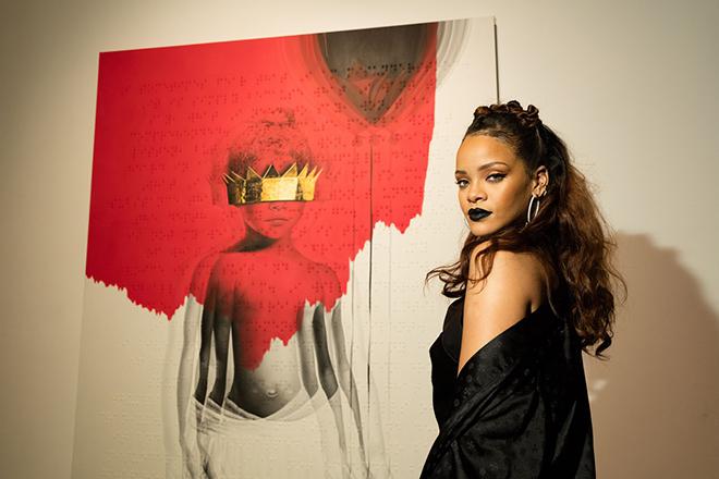 Rihanna dropped 'Anti&#039 and is racking up the streams on Tidal