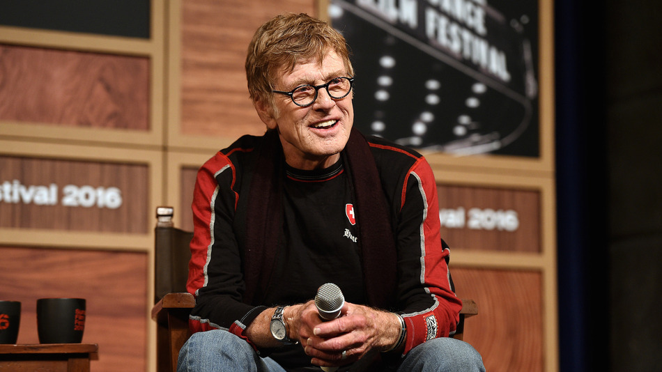 Robert Redford at the 2016 Sundance Film Festival Day One Press