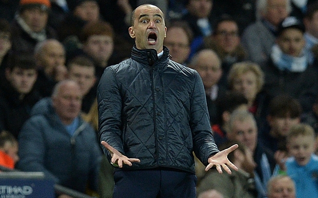 Manchester City vs Everton Roberto Martinez accuses match officials of ‘killing’ Everton’s Wembley hopes