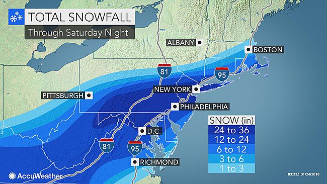 Latest predictions on the monster snowstorm headed to Philadelphia