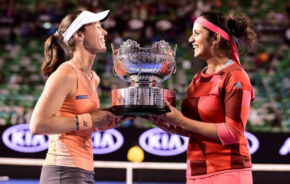 Martina Hingis and Sania Mirza F 29 January 2016