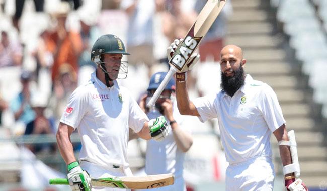 Amla makes century De Villiers falls for 88