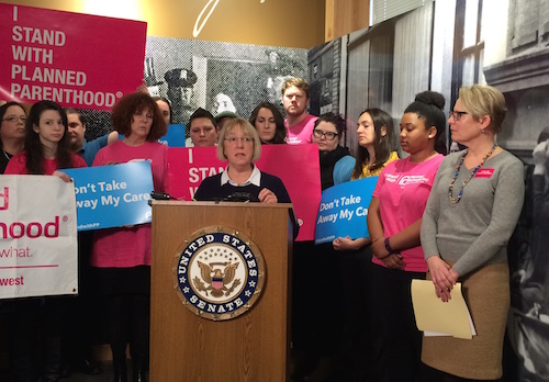 Senator Patty Murray A right means nothing without the ability to access that right