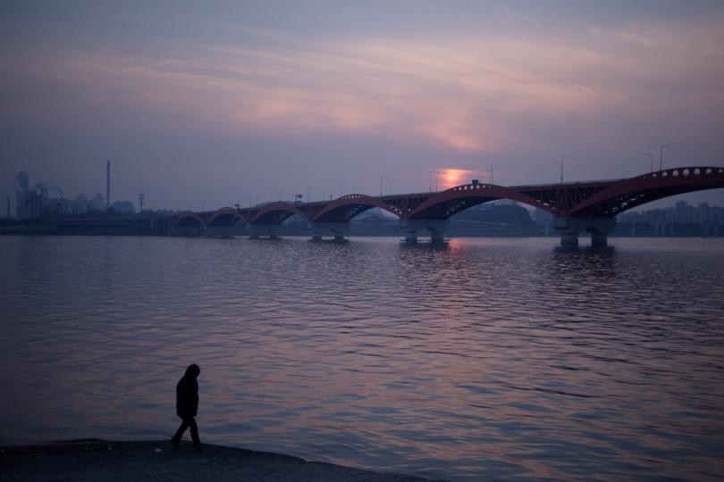 Seoul water Han river North Korea Nuclear