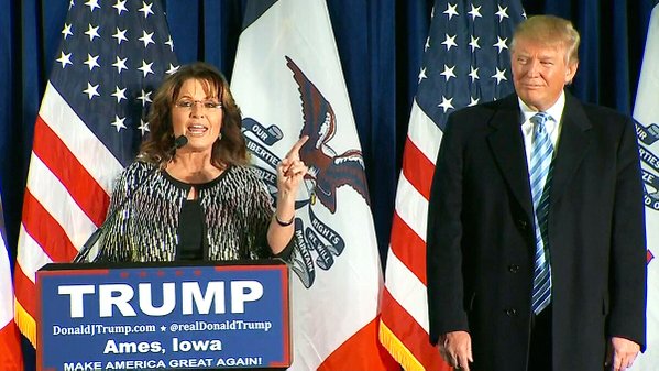 Sarah Palin and Donald Trump