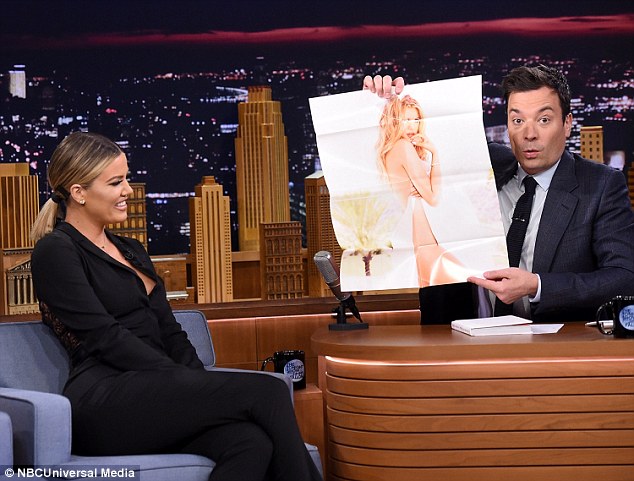 Show goes one Fallon chatted with Khloe Kardashian on The Tonight Show on Tuesday