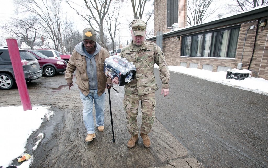 Michigan National Guard To Help Flint With Lead Contamination In Water Supply