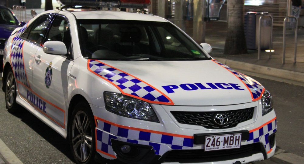 A police car in Australia