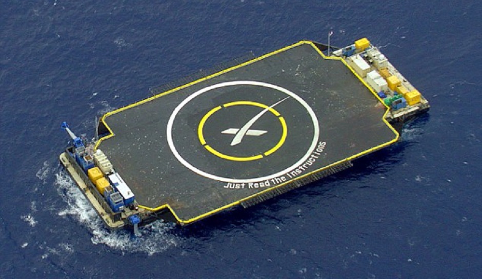 The SpaceX Ocean Landing Platform