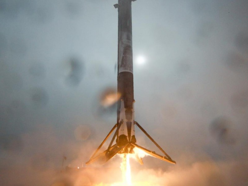 SpaceX Makes Successful Hard Landing on Barge