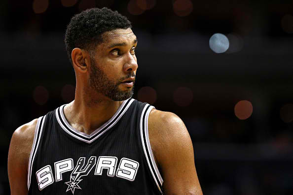 San Antonio Spurs Power Forward Tim Duncan