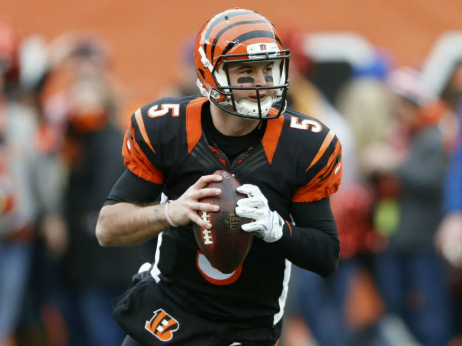 The Cincinnati Bengals are counting on backup quarterback AJ Mc Carron to help try to end a 25-year playoff drought when they face the Pittsburgh Steelers on Saturday