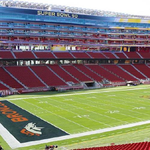 Super Bowl Grounds Crew Accidentally Paints 2 Broncos End Zones