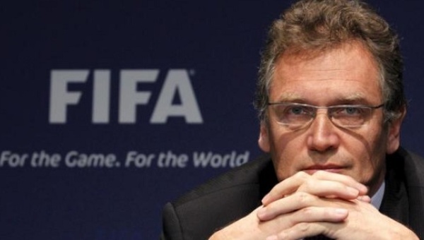 Suspended FIFA Secretary General Jerome Valcke