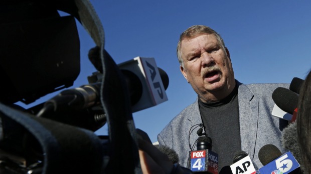 Tarrant County Sheriff Dee Anderson speaks with media after Ethan Couch was taken into custody