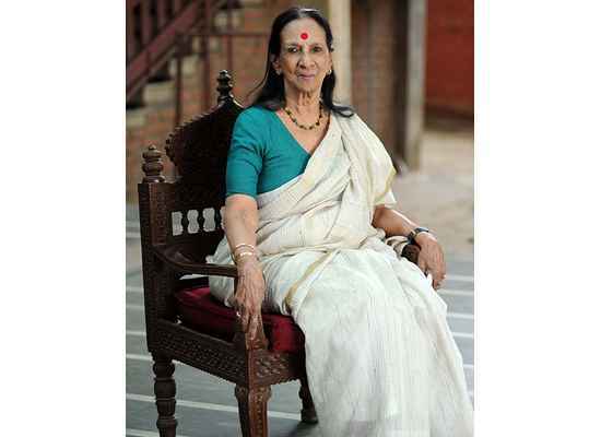 Teacher Prestigious Indian traditional dancer and choreographer Mrinalini Sarabhai. She was 97-year old