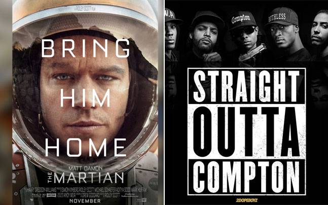 The Martian and Straight Outta Compton