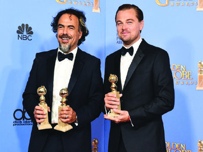 The Revenant’ wins big at Golden Globes