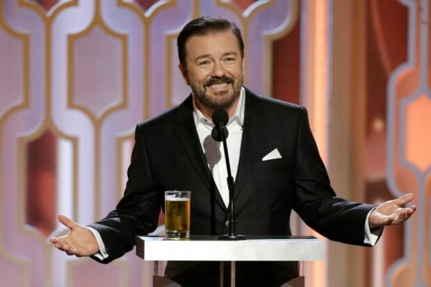 Ricky Gervais Golden Globes