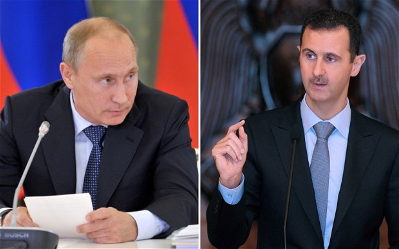 Putin and al-Assad