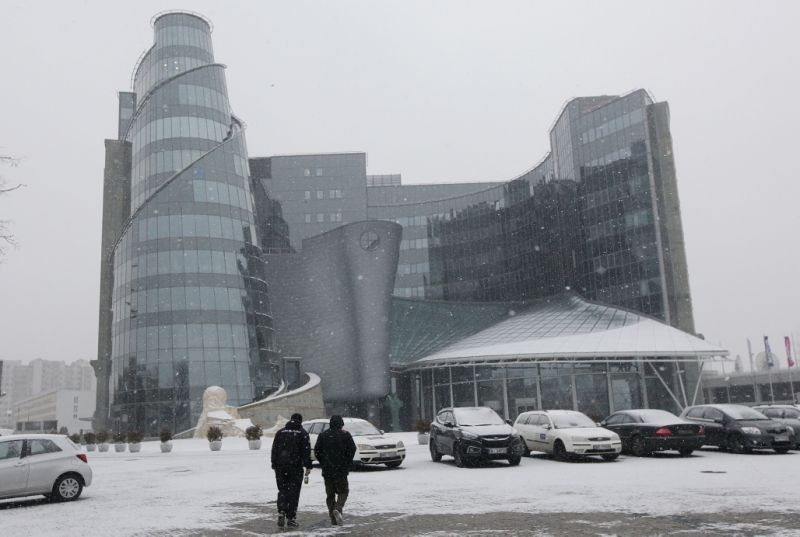 The building of Poland’s state Television