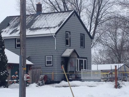 The home where three children died due to a house fire in Sheboygan Falls