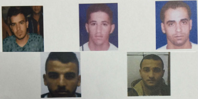 The members of the Hezbollah cell arrested by the Shin Bet