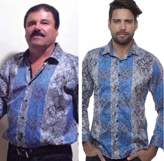 You can now purchase your very own Mexican drug lord El Chapo shirt