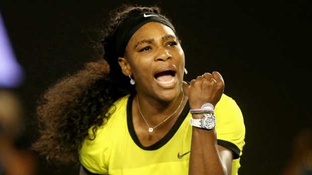 Through to the final Serena Williams