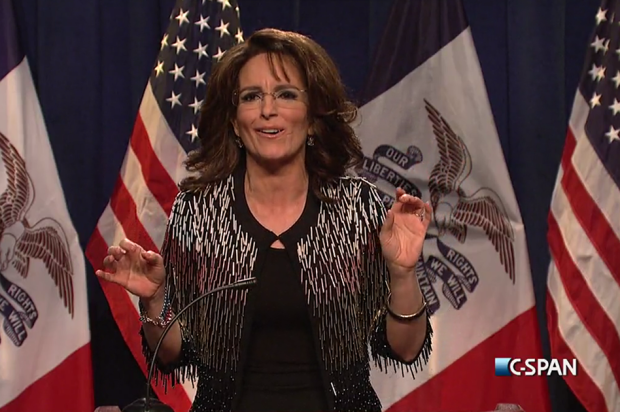 Tina Fey reprises epic Sarah Palin impression to skewer Donald Trump endorsement