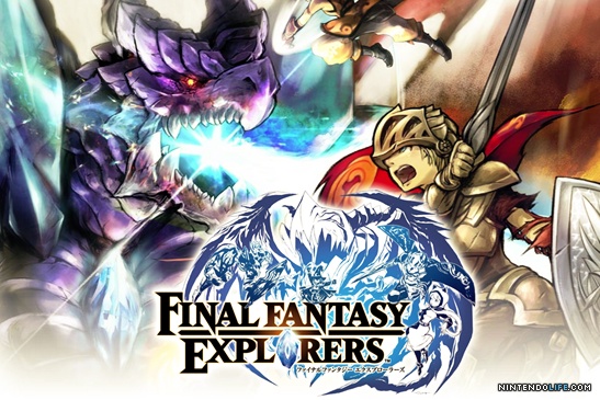 Final Fantasy Explorers Cover