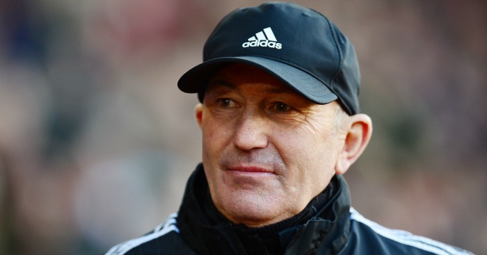 Tony Pulis Bad day at the office for