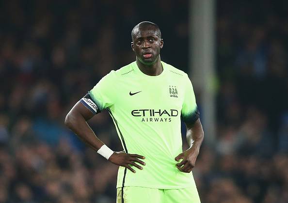 Toure failed to win the award for a record fifth time after winning it in each of the last four years