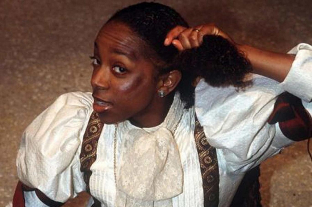 Tragedy Sian Blake in a theatre role in 1997 Rex