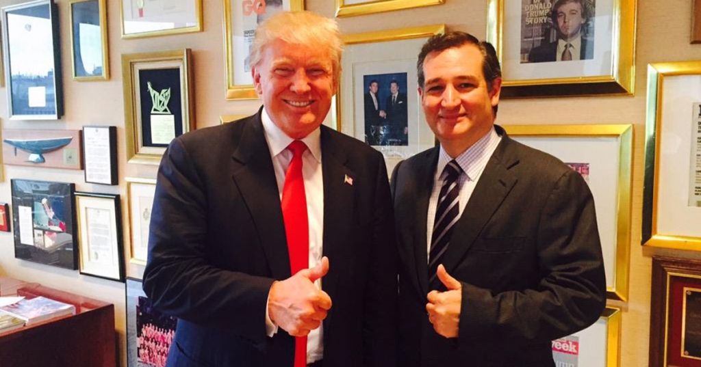 Trump Questions Cruz’s Birth Status Says It’s “Big Problem” for Presidency