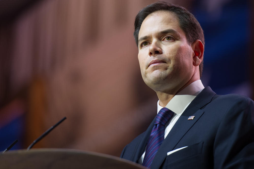 U.S. Senator Marco Rubio at the Conservative Political Action Conference in 2014