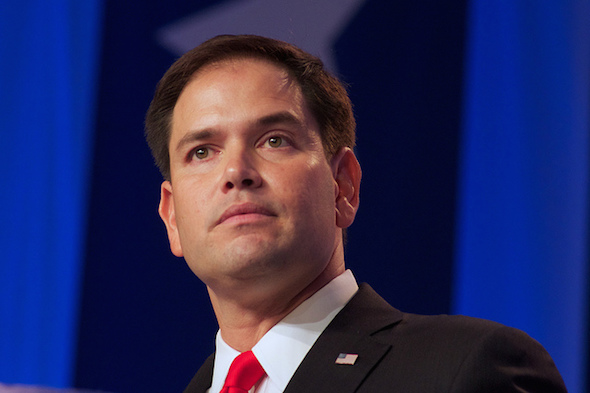 U.S. Senator for FL. and 2016 Republican presidential candidate Marco Rubio