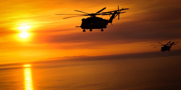 Search under way after US marine helicopters collide off coast of Hawaii