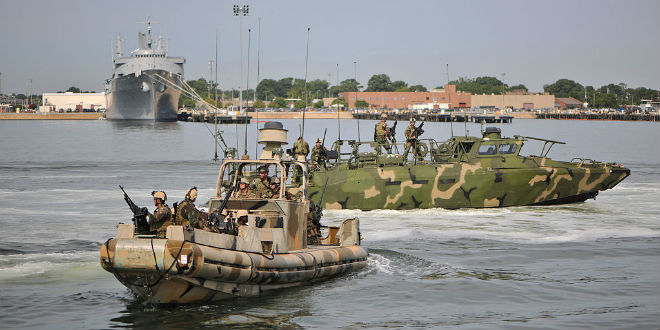 US Navy Riverine vessels