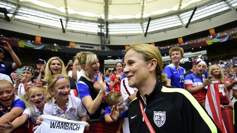 USA head coach Jill Ellis was named FIFA Women's World Coach of the Year