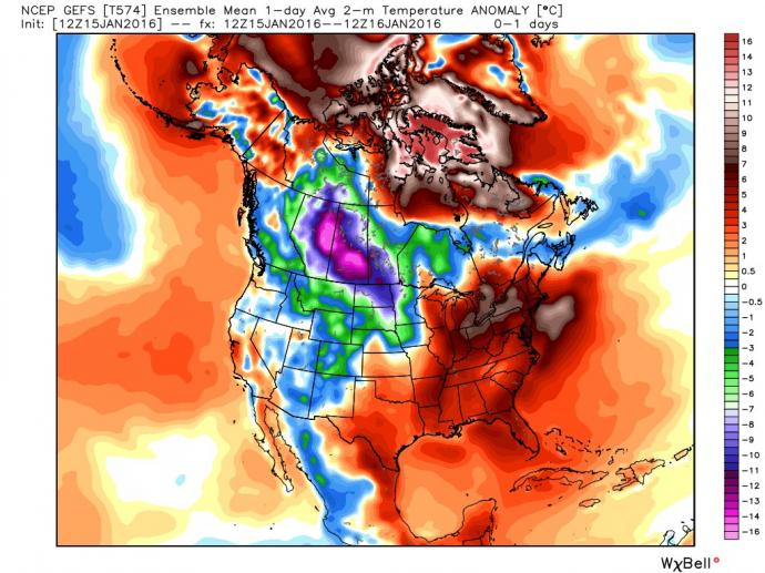 Unseasonably warm for 2 days before our next arctic blast