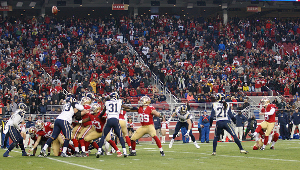 St. Louis Rams v San Francisco 49ers at the Levi Stadium