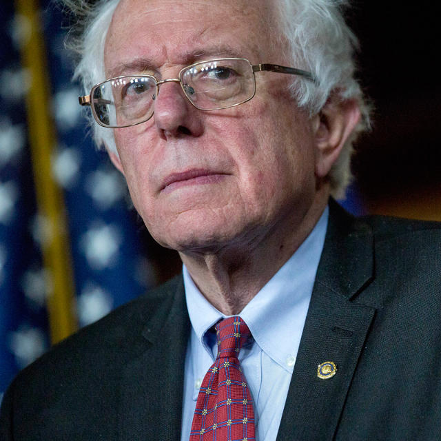 Vermont Democratic Socialist Senator Bernie Sanders