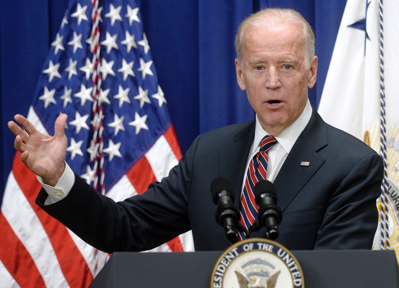 Vice President Joe Biden in Washington D.C. in an October 2015 file