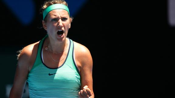 Victoria Azarenka defeats Naomi Osaka 6-1 6-1 in the third round at the Australian Open