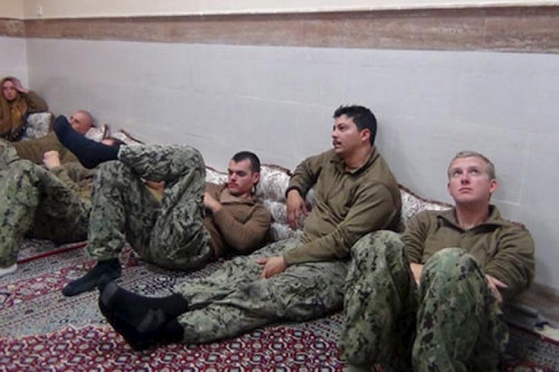 US sailors in Iranian custody